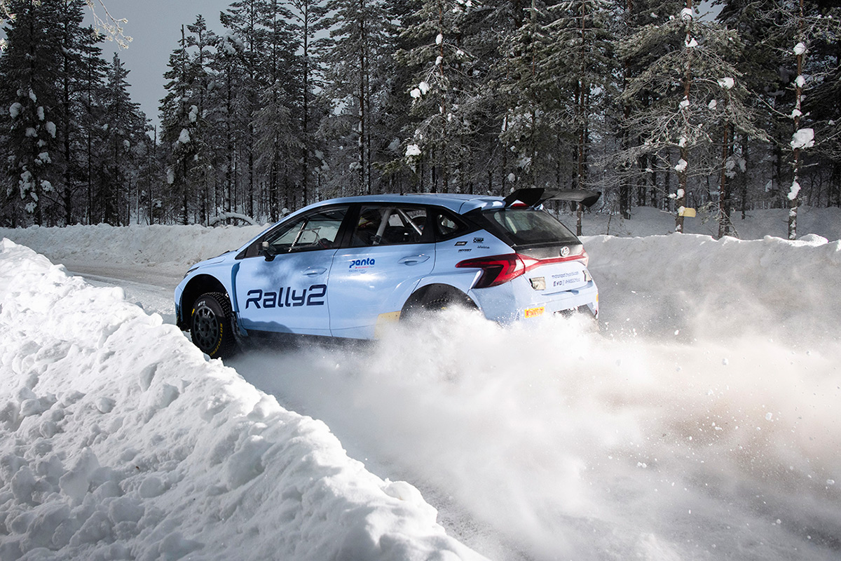 Тесты Hyundai i20 N Rally2 в Швеции