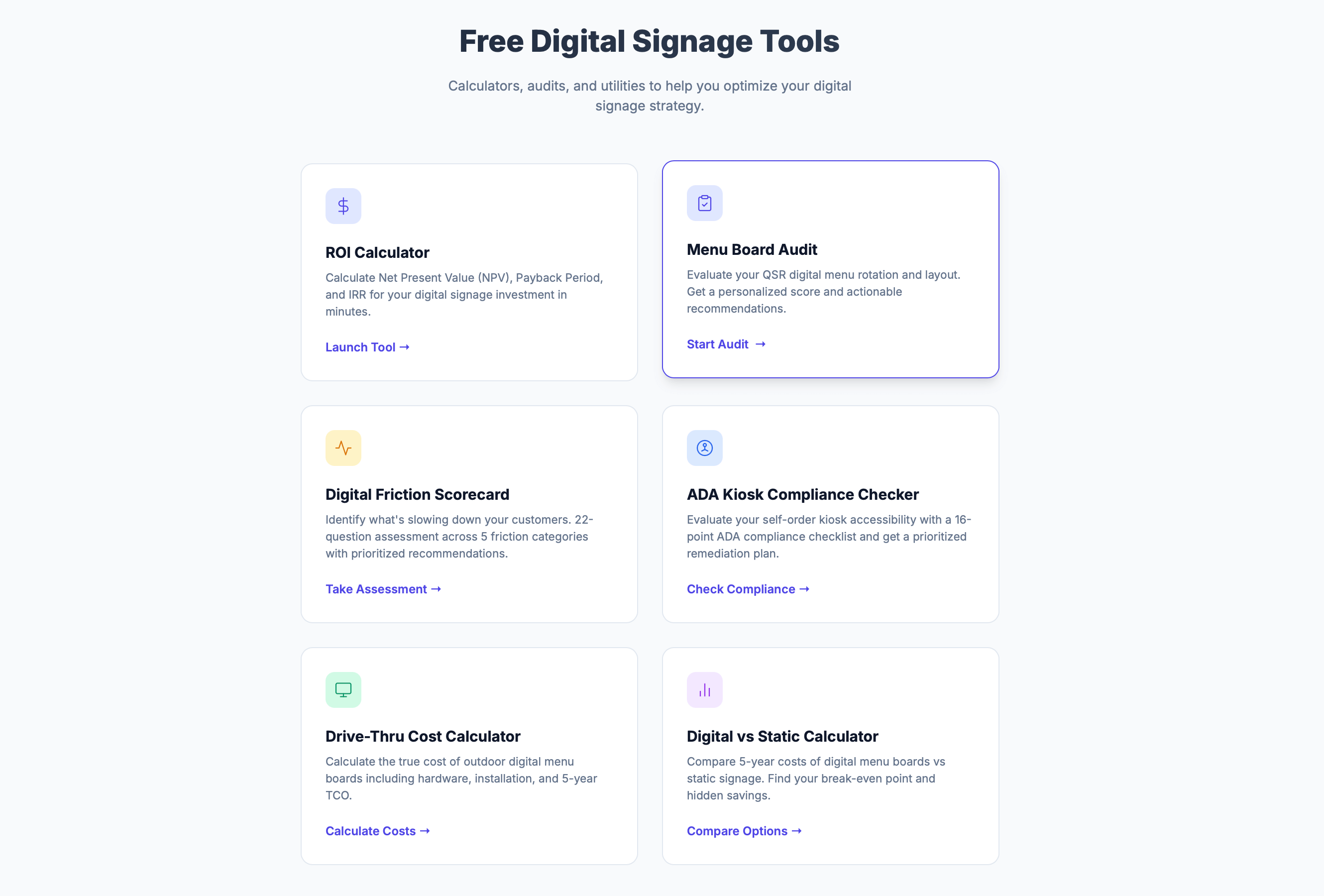 free digital signage tools