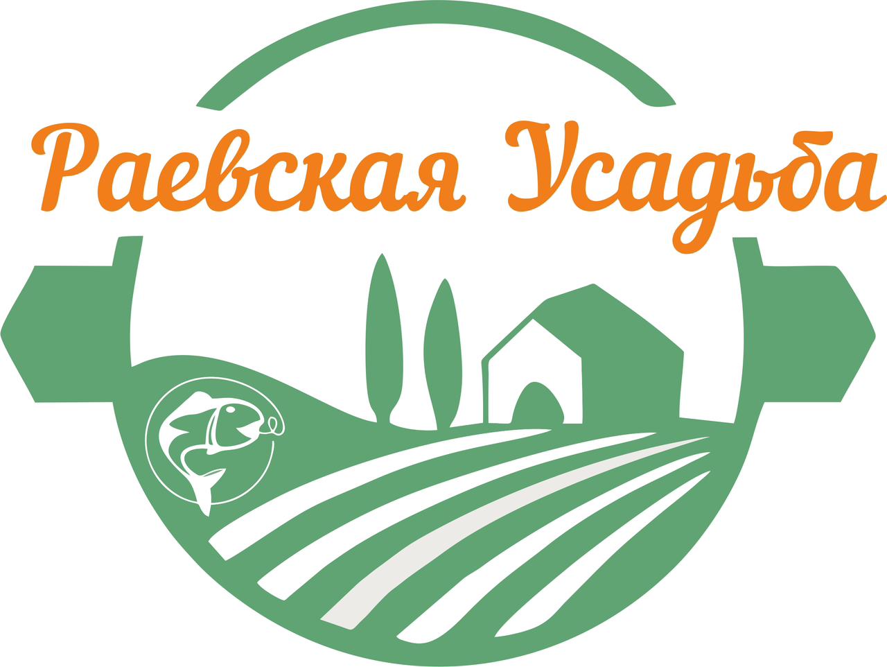 Логотип Раевской Усадьбы