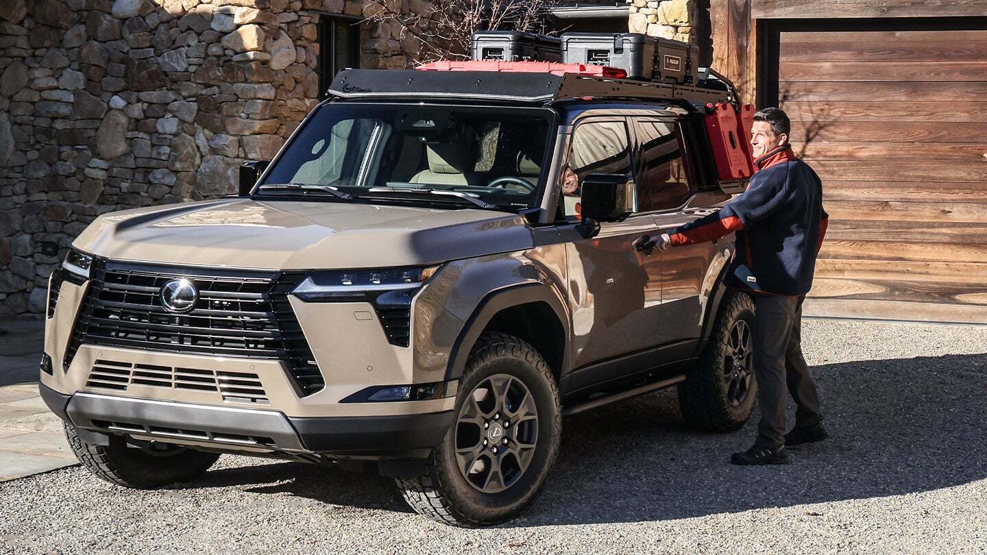 GX 550 Overtrail с оригинальными аксессуарами