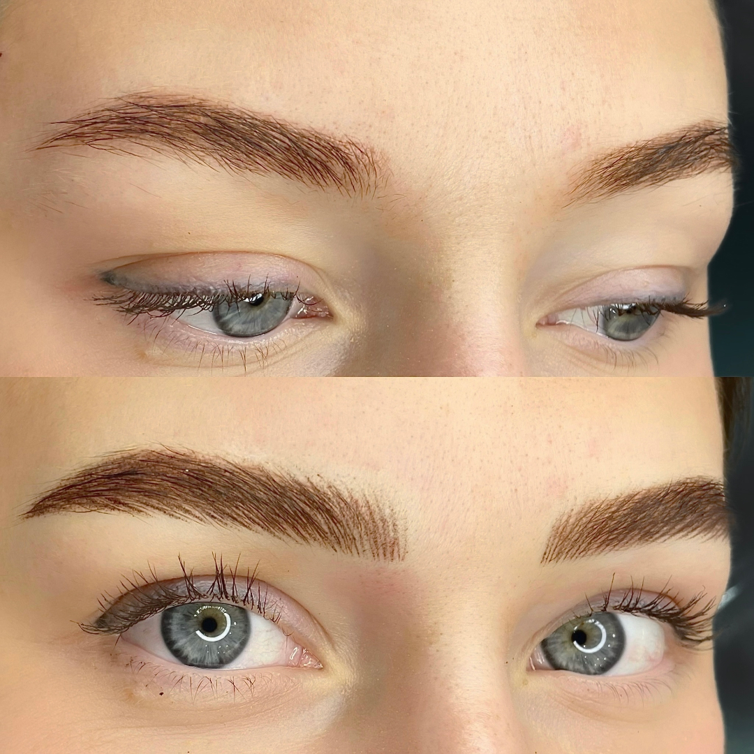 волосковый метод или микроблейдинг 