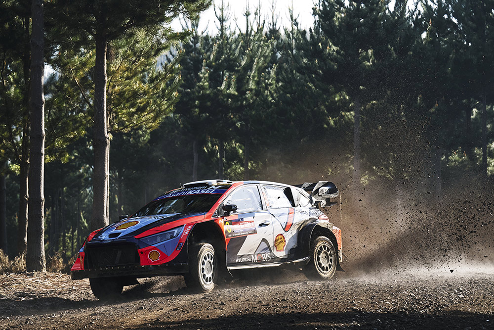 Отт Тянак и Мартин Ярвеоя, Hyundai i20 N Rally1 (ALZ WR 914), ралли Чили 2025