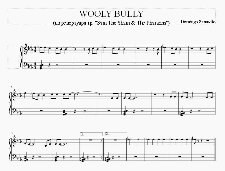 Wooly Bully