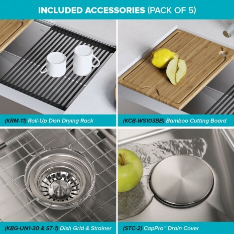 Кухонна мийка Kraus KWF410-30 - изображение 5