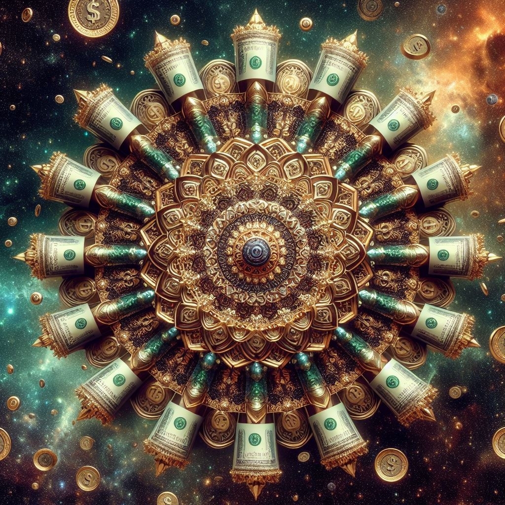 Мандала денег. Денежные символы