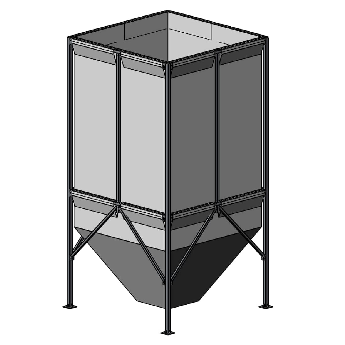 Тканевый силос до 20 тонн