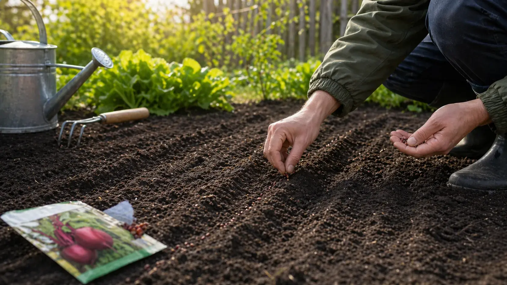 Посев свеклы в открытый грунт