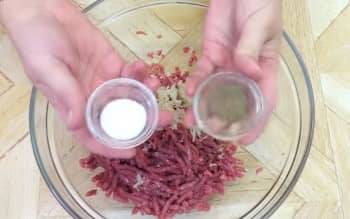 Приготовление ленивых голубцов в духовке: шаг 5