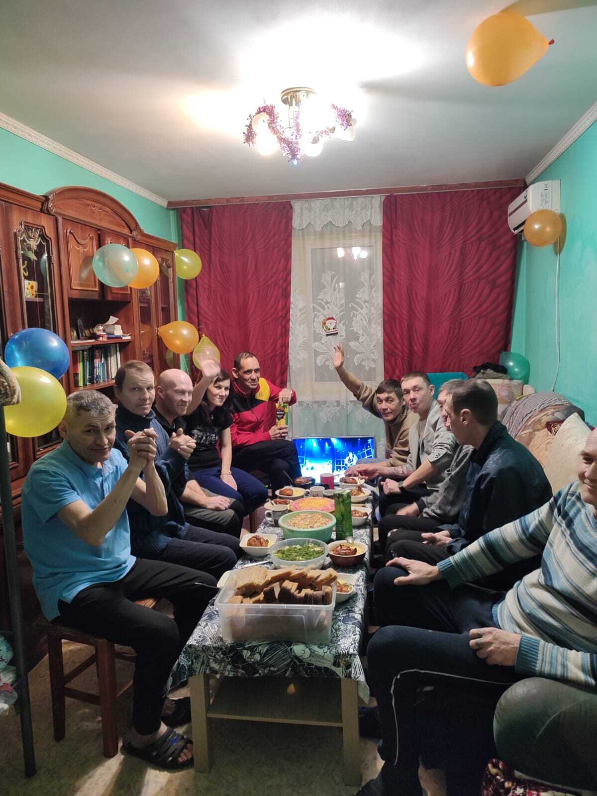 Проживание в рабочем доме