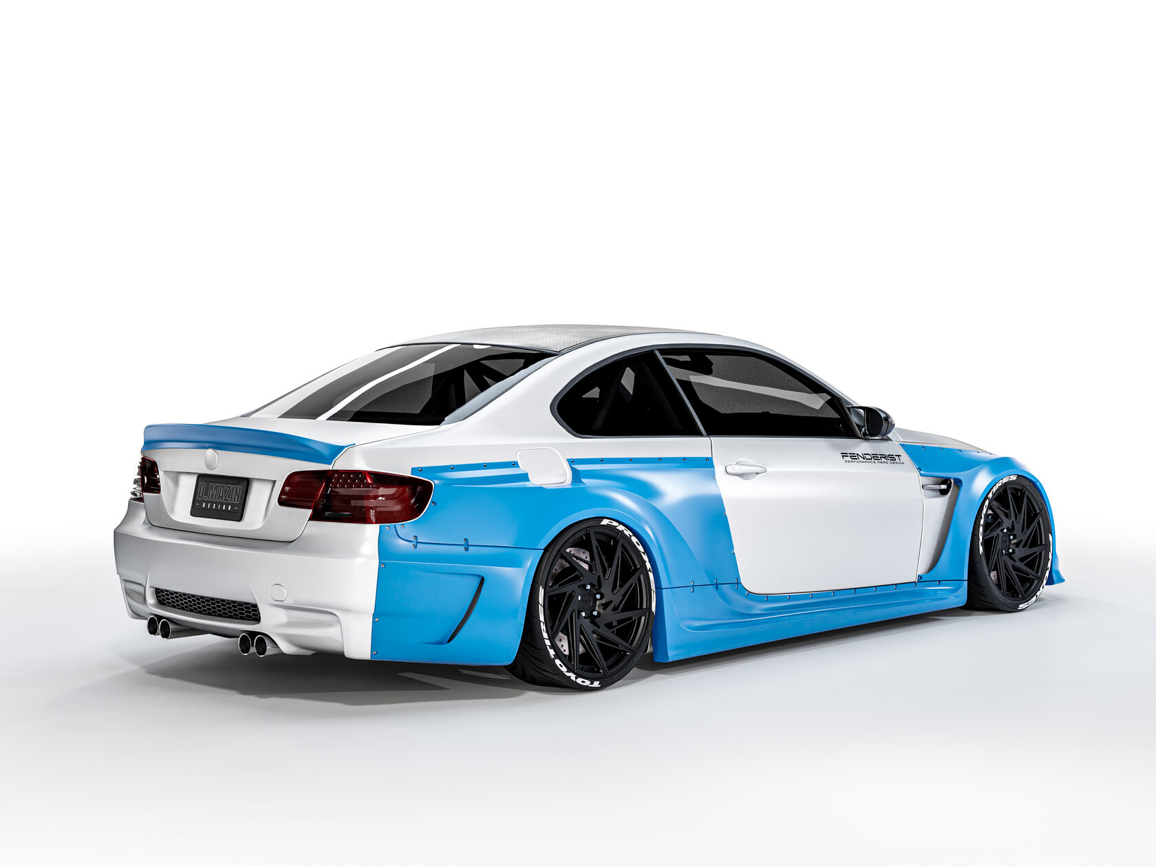 UrbanR fender flares set / WIDE BODY KIT BMW E92 20062013