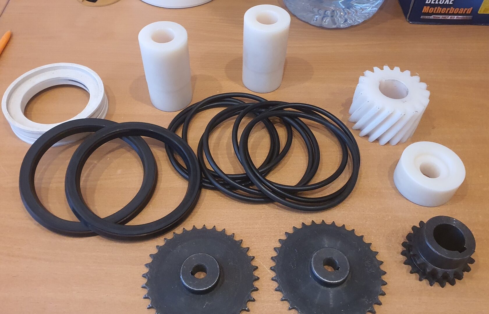 Запчастсти ТД 125 белогорье кольца шетерни втулки 