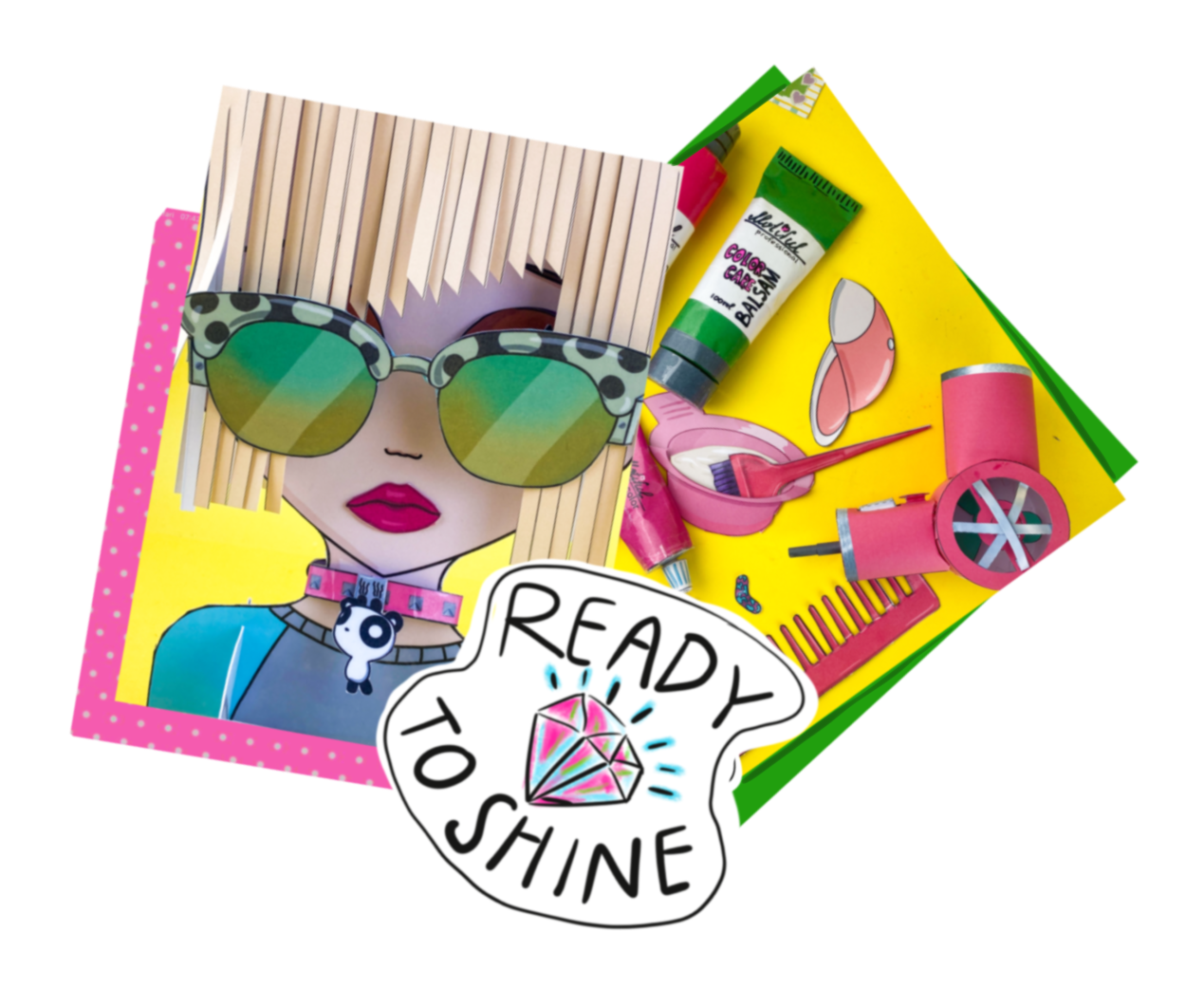 Бумажный набор Геймбук "Поппи Плейтайм 2"