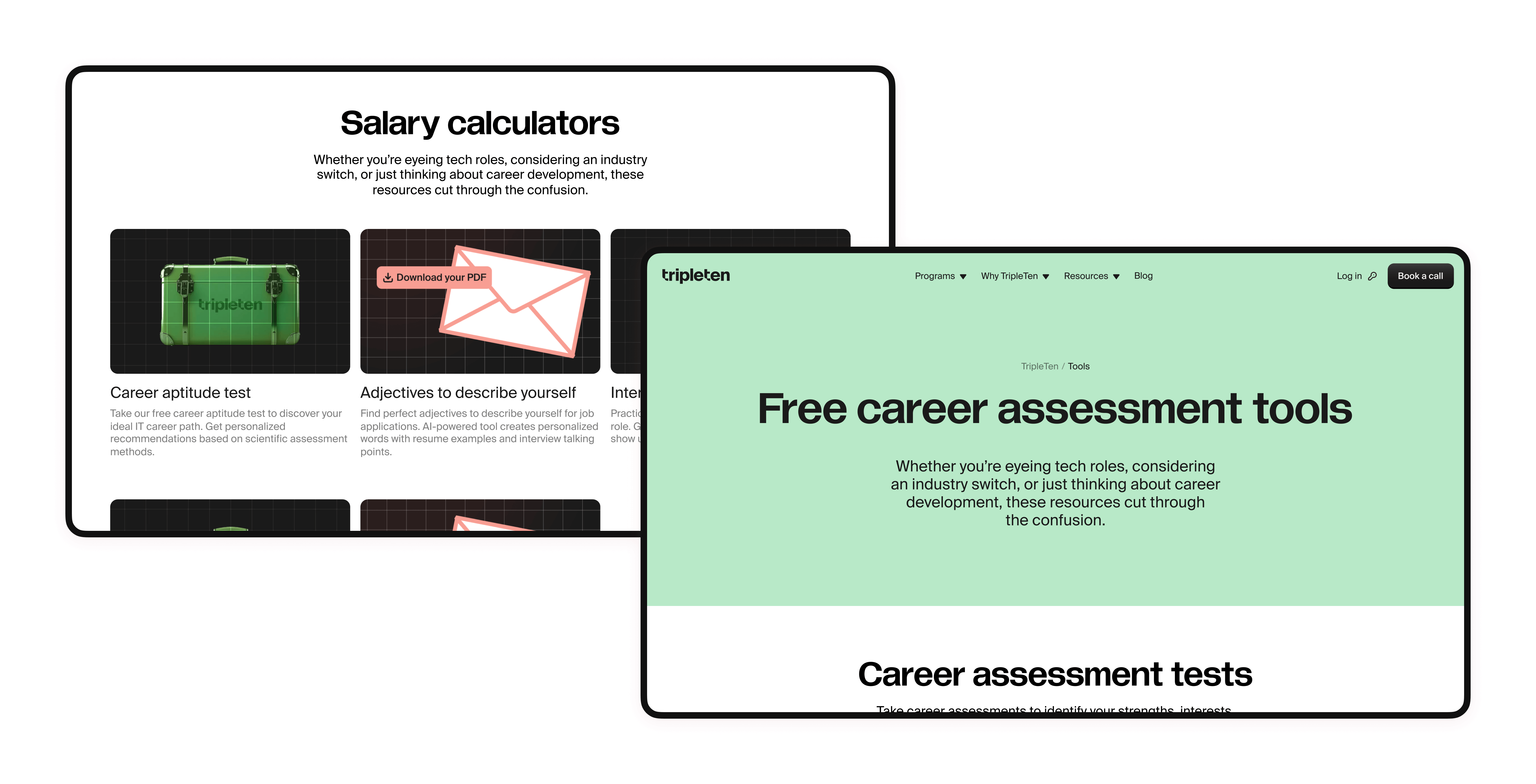 Tripleten USA website screenshot — design and development by Curves Digital