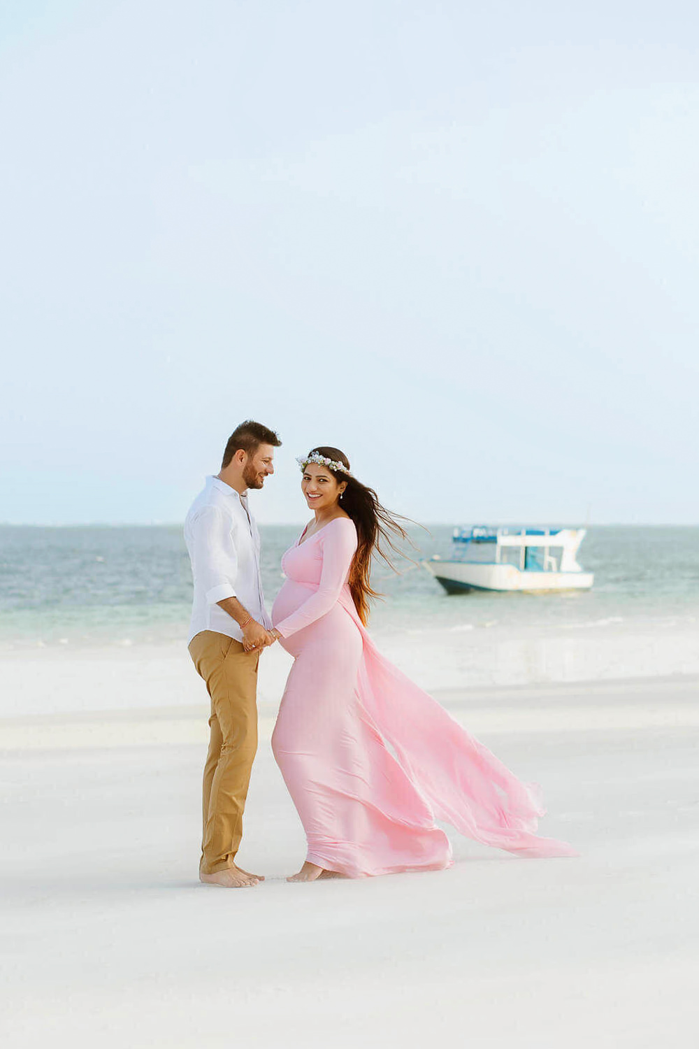 Capturing the Beauty of Motherhood: Maternity Photography on Mombasa's Jumeirah Beach