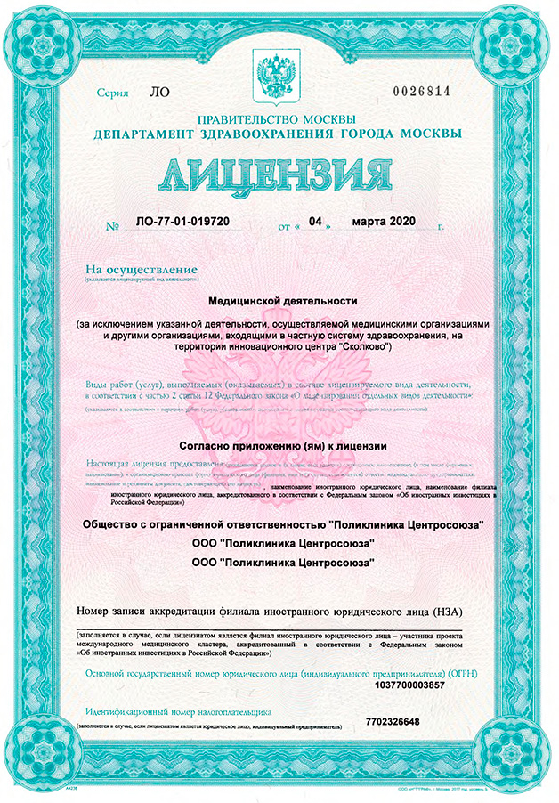 Лицензия