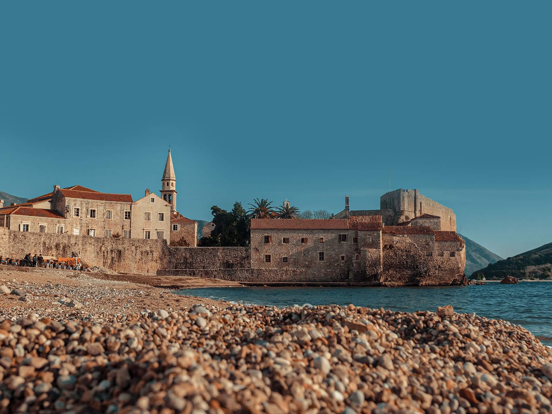 Guide to Montenegro - A view of Budva Old Town