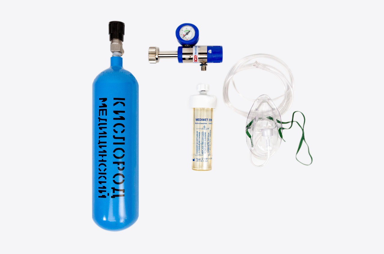 Наборы для кислородной терапии при отравлении цианидом