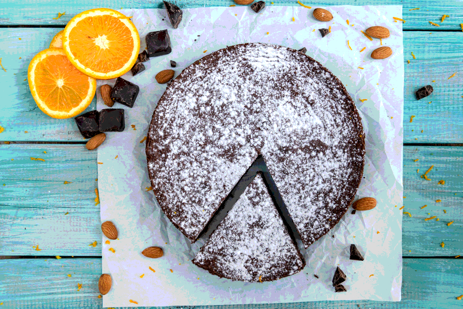 Италия. Капрезе с белым шоколадом