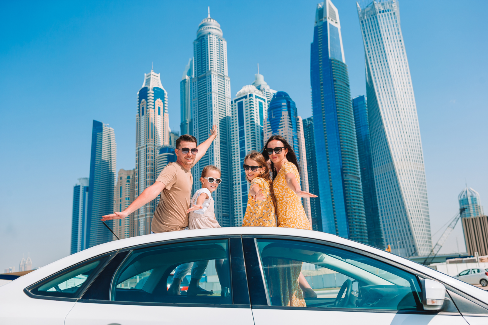 Дубай на четверых. Семья в Дубае. Семья в Эмиратах. Дубай. Фотосессия семьей в Дубае.