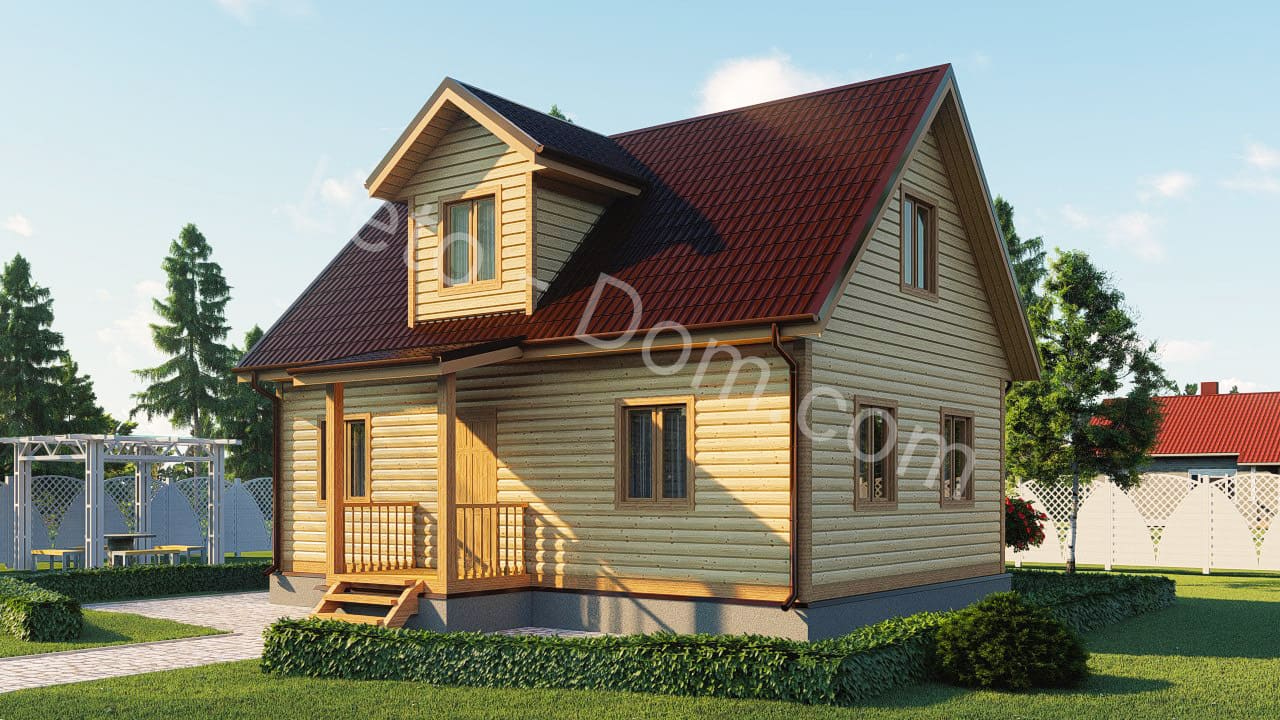 дом из бруса