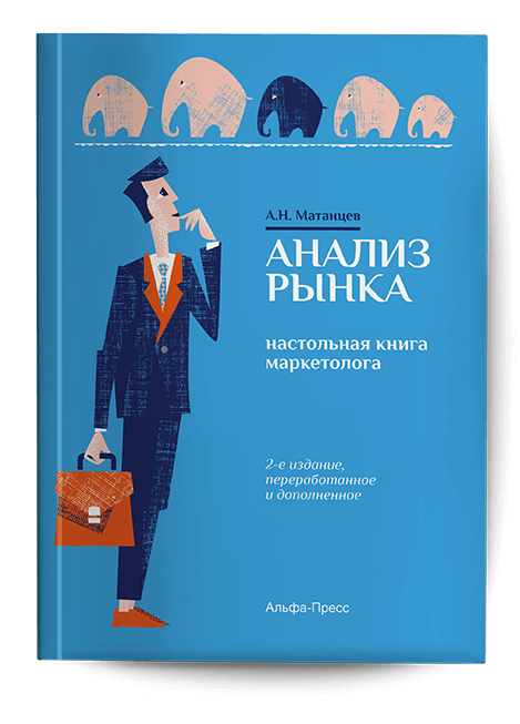 Обложка книги «Анализ рынка». Издательство «Альфа-Пресс»