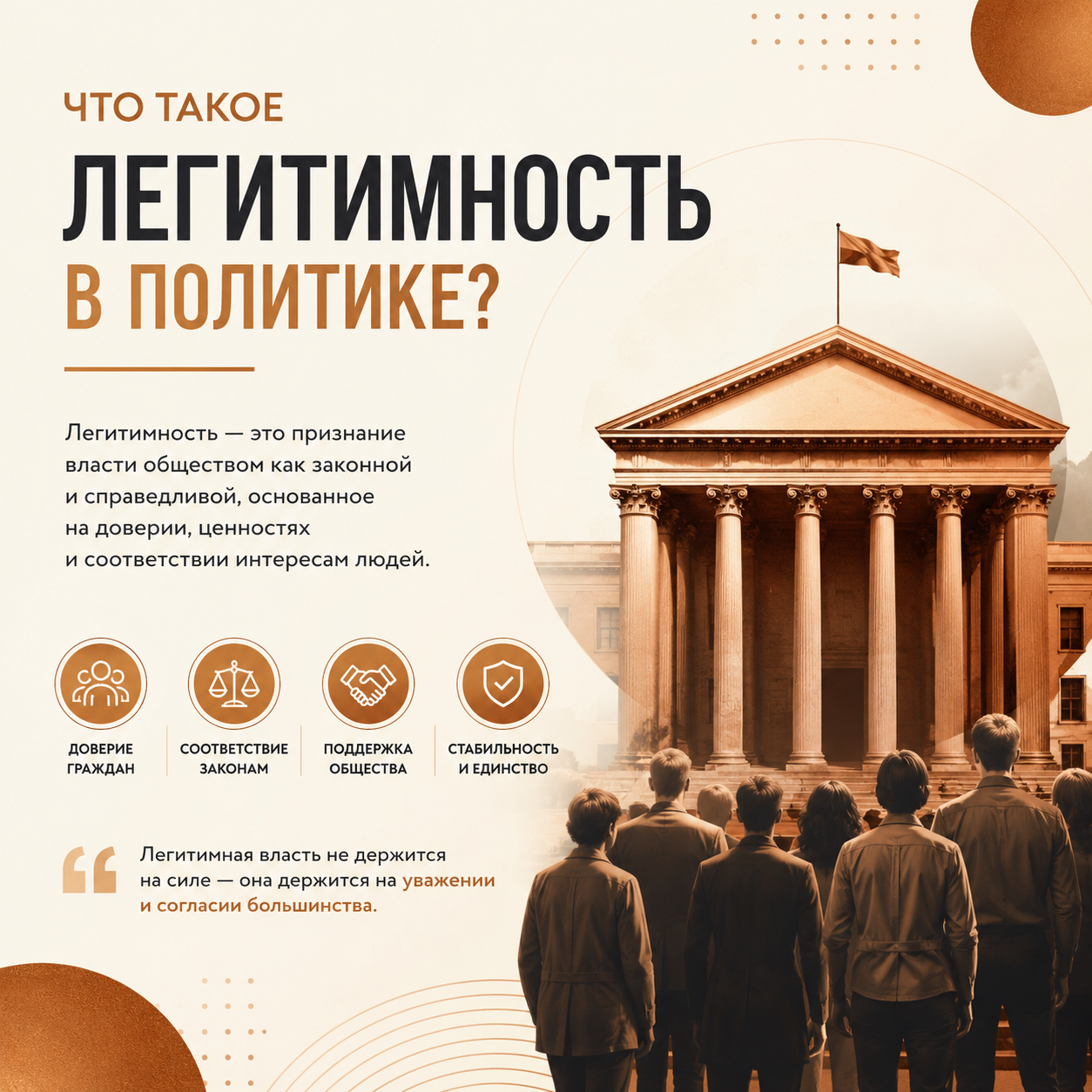 Легитимность: значение термина в политике и социологии