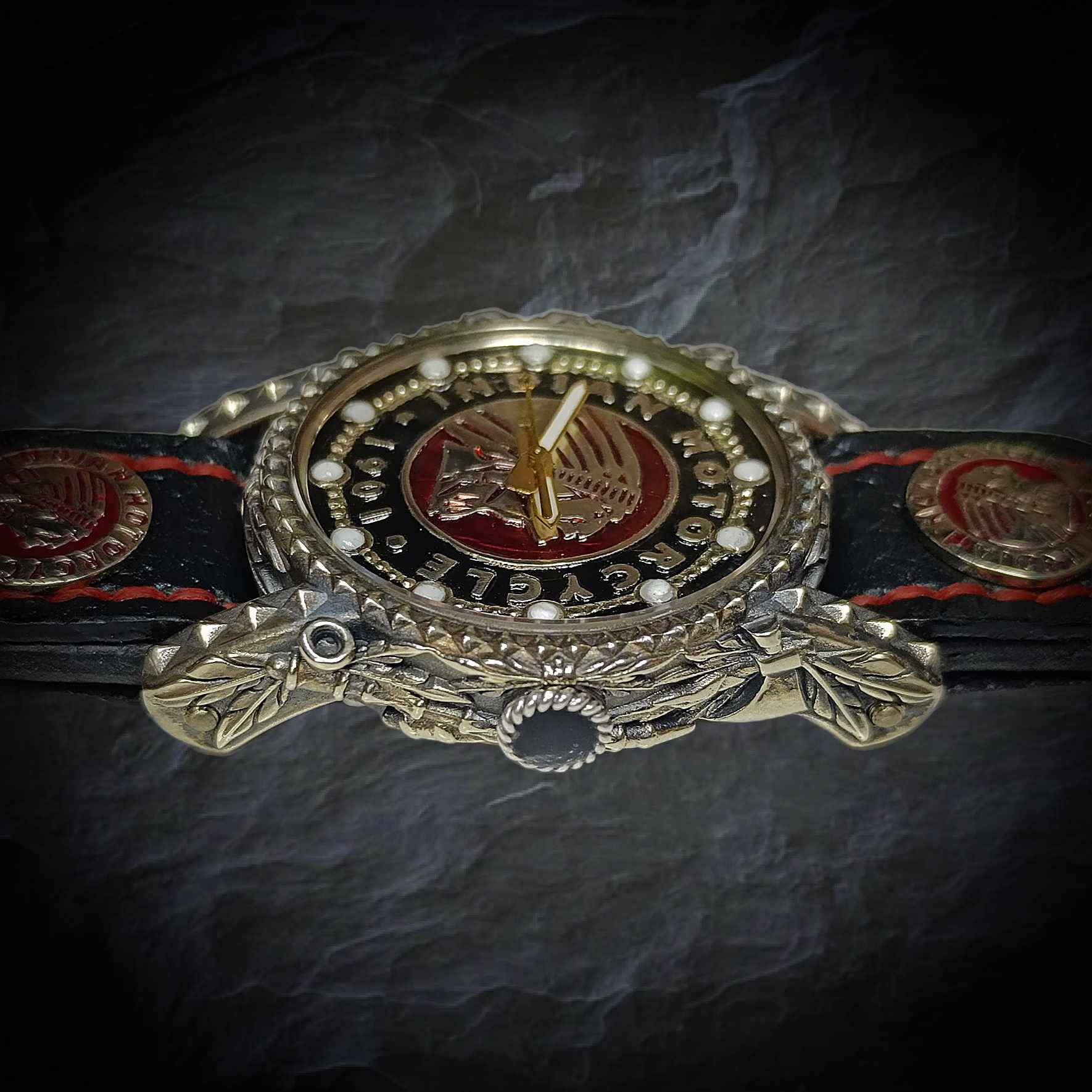 Моточасы, часы для байкера, байкерские часы, Indian