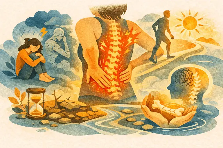 Психосоматика боли в позвоночнике