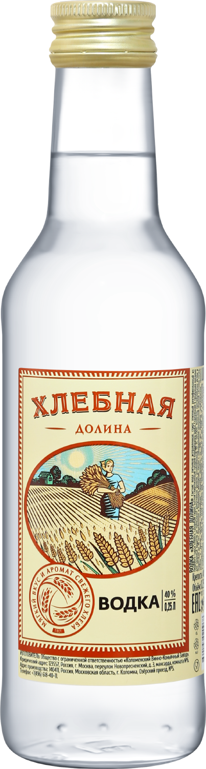 Водка Хлебная долина - 83202