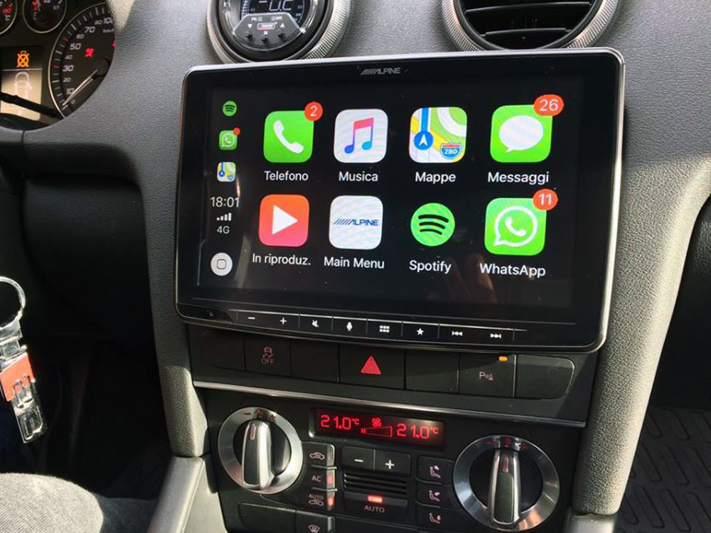 Автомагнитола с функцией carplay