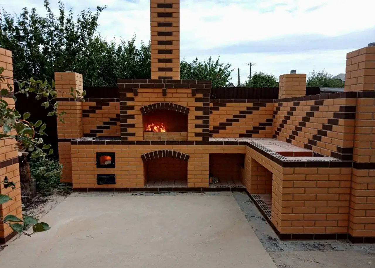 Печные зоны и зоны барбекю