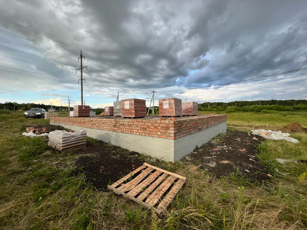 Строительство одноэтажного каменного дома "под ключ" в Пензенской области по индивидуальному проекту