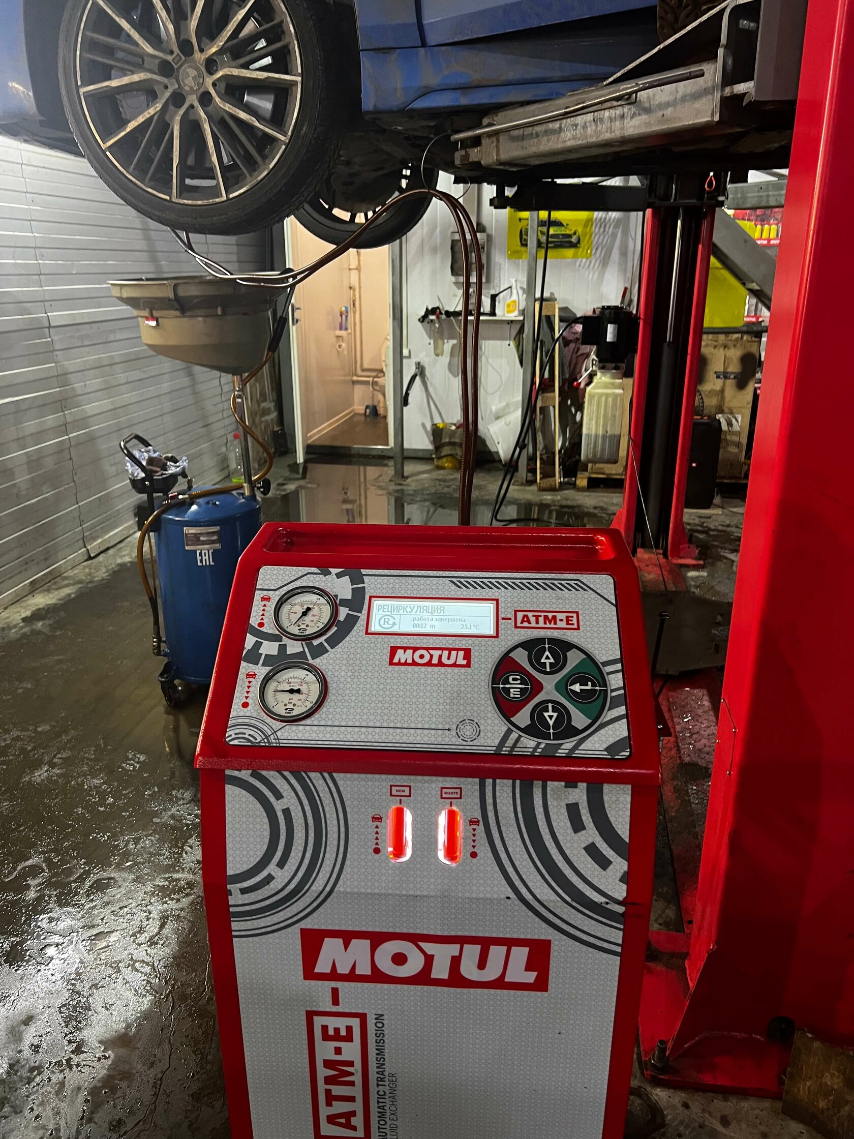 Результат замены масла AISIN