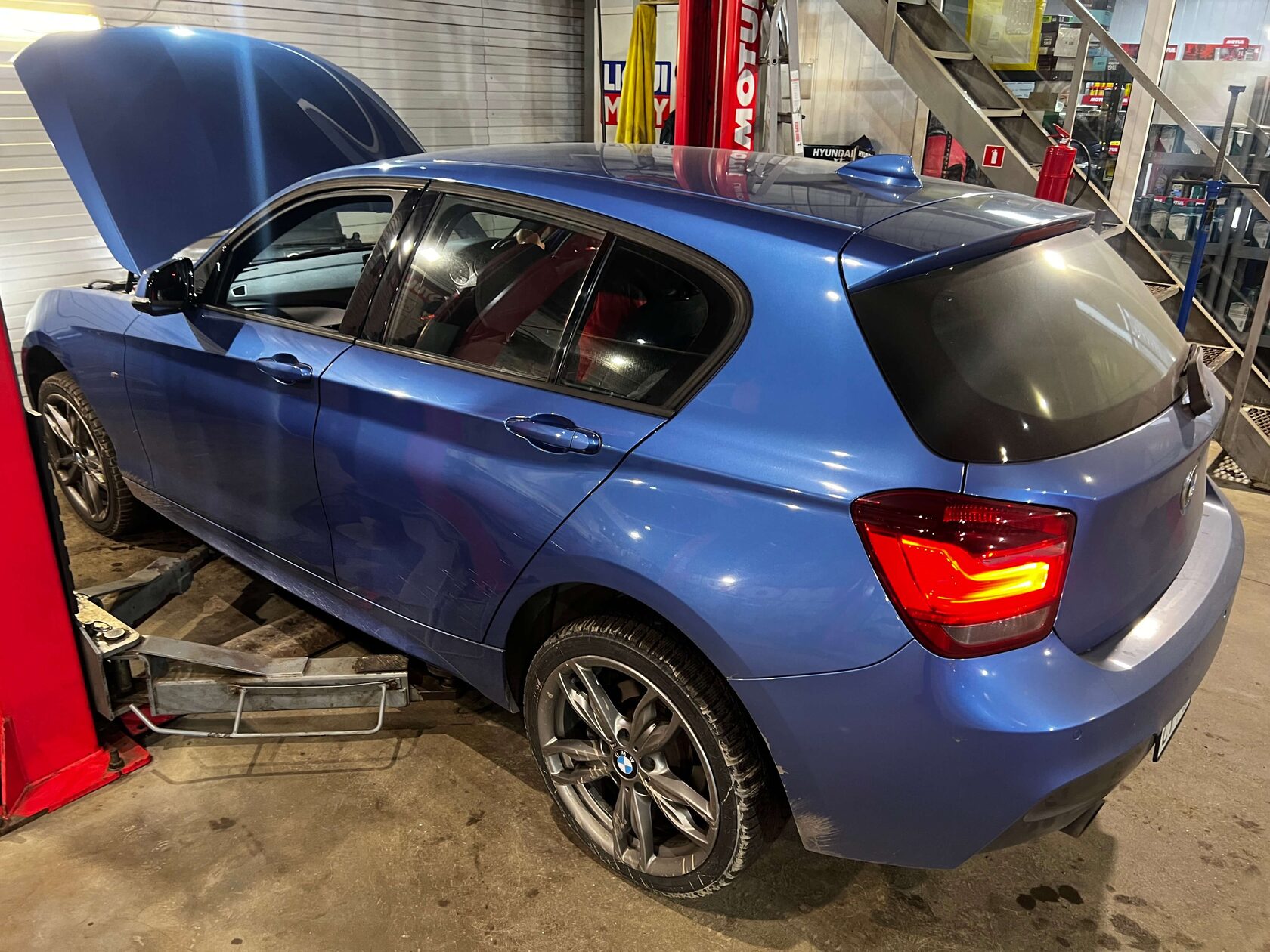 Проверка антифриза рефрактометром BMW 1 F20