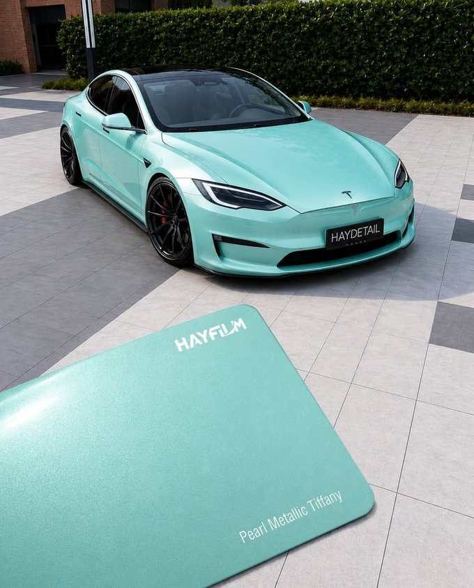 Tesla Pearl Metallic Tiffany — HAY FILM