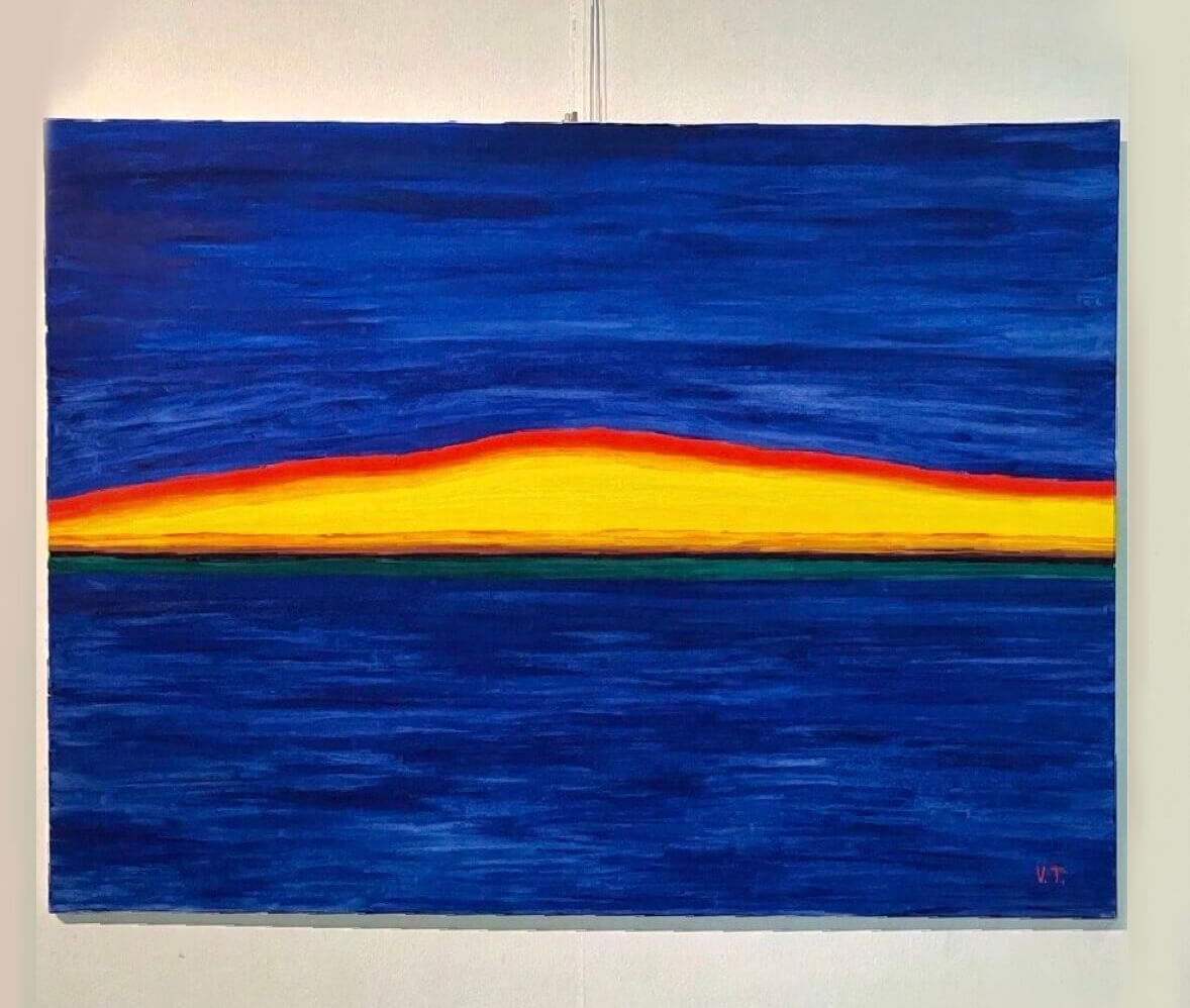 Abstract painting by contemporary artist Vladimir Tolkachev