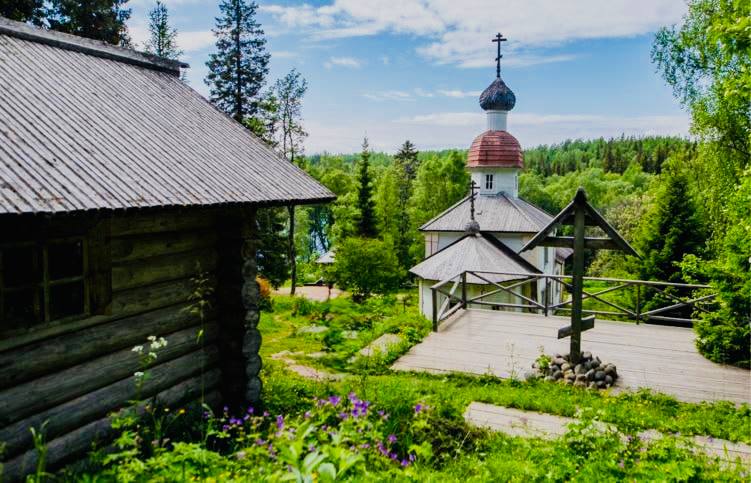 Скит на острове Анзер