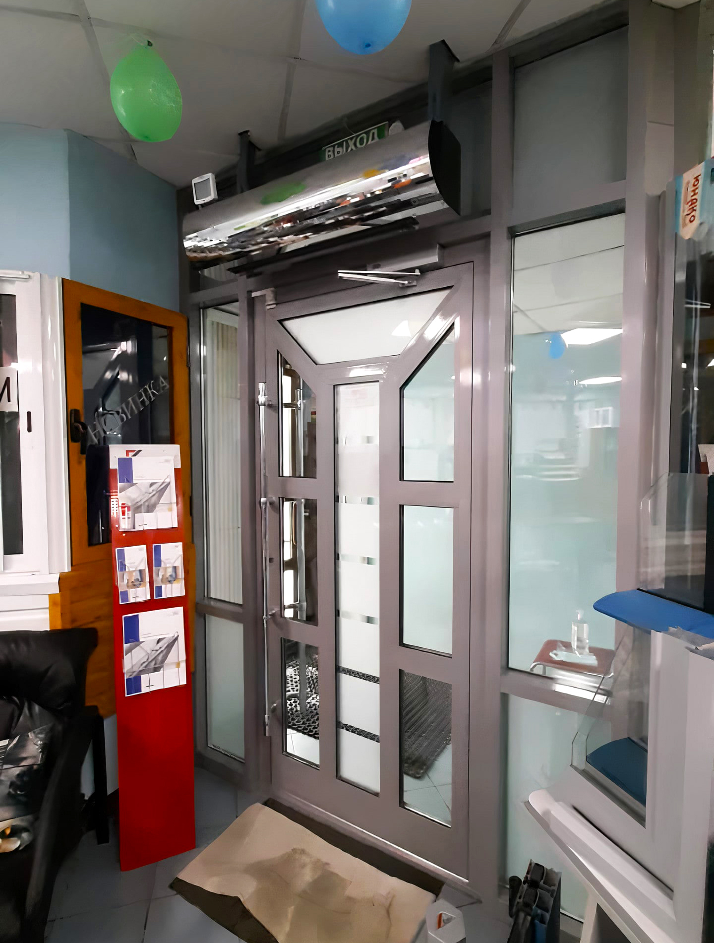 Монтаж тепловой завесы Тепломаш в Новосибирске