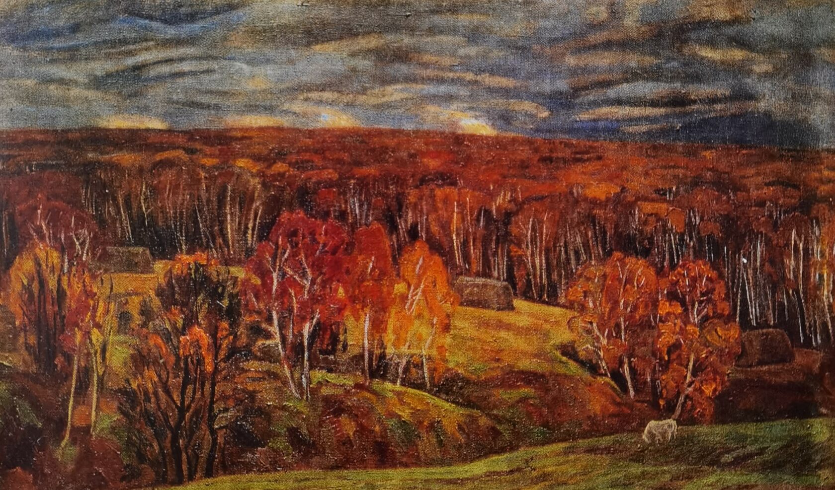 Осенние леса. Велегожа, 1976 г.