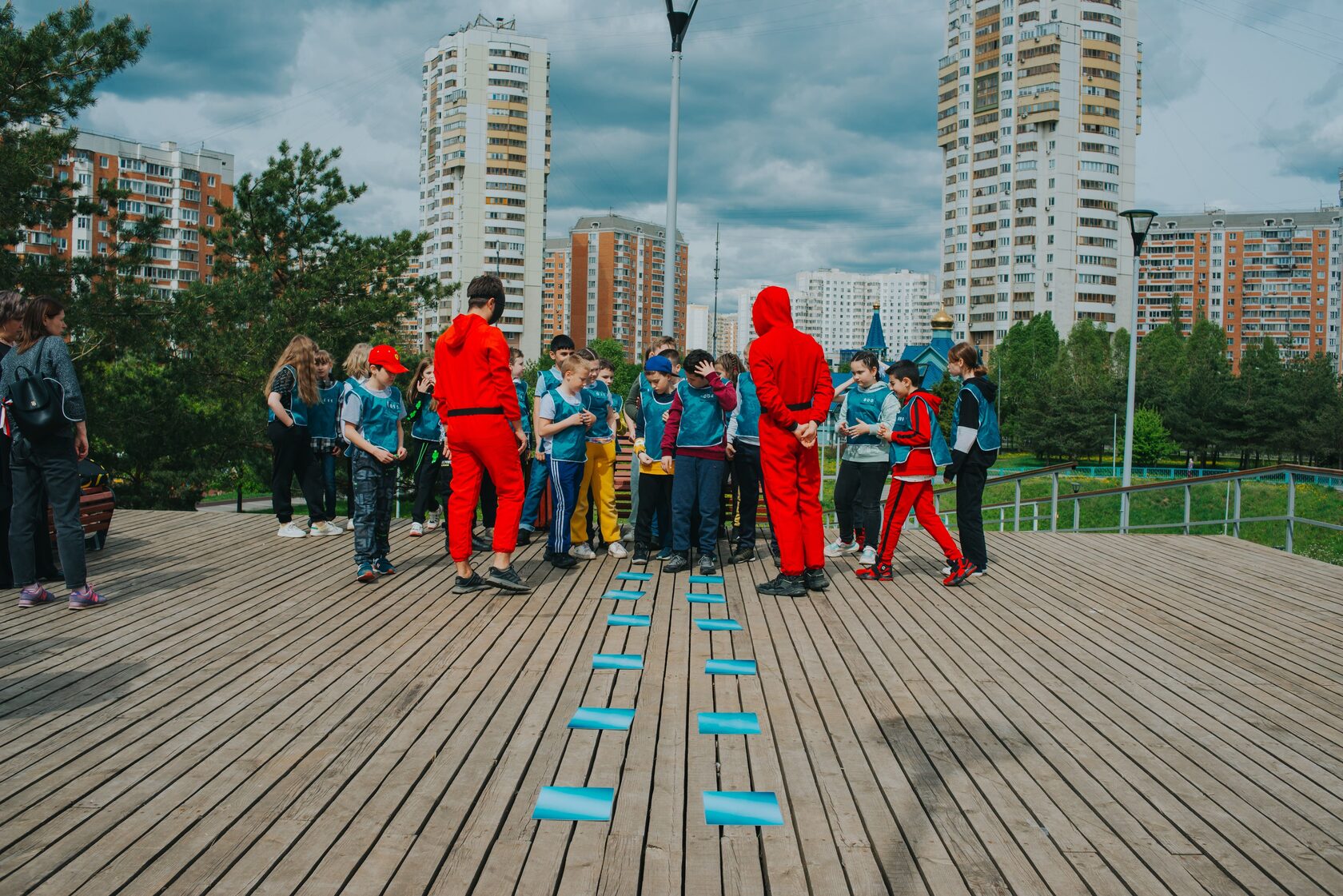 Квест Игра в Кальмара на День Рождения ребенка в Москве