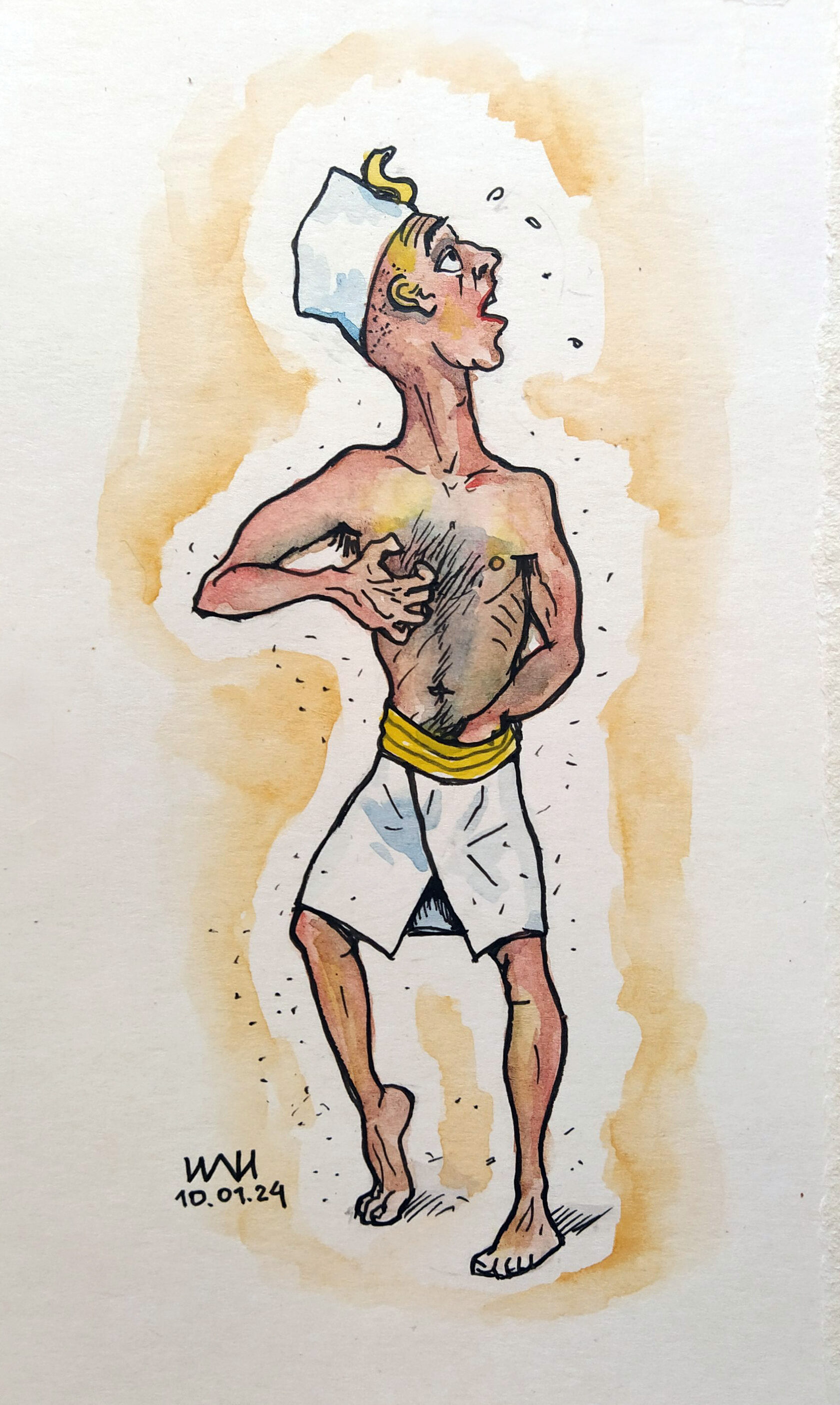 Недельная глава Ваэра - иллюстрация художника Йосифа Лихтарева ( община 