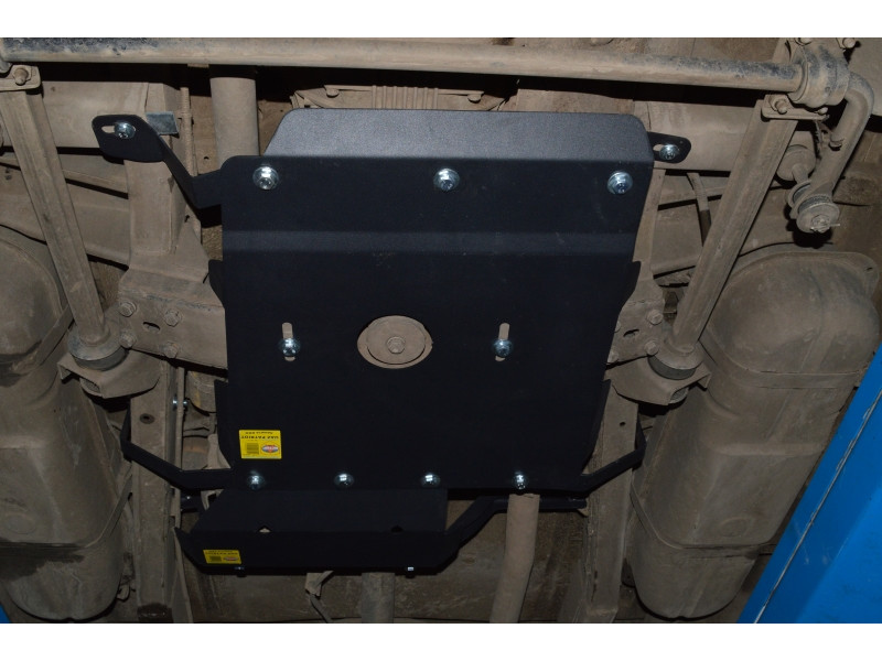 Защита КПП и РК RIVAL для УАЗ Patriot I рестайлинг (2014-н.в.), алюминий 4 мм, 2