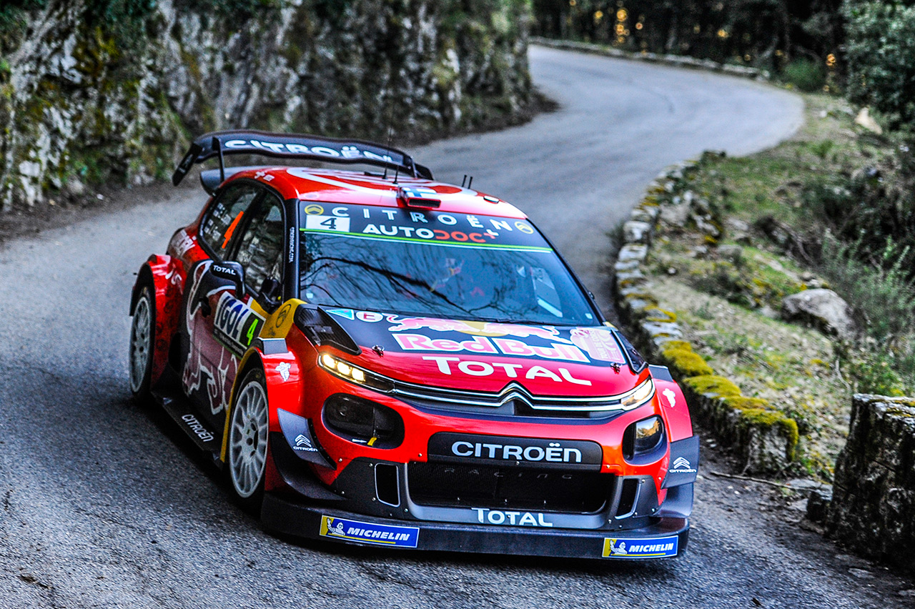Эсапекка Лаппи и Янне Ферм, Citroen C3 WRC, ралли Тур де Корс 2019