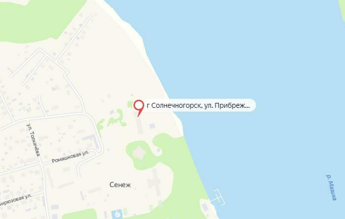 Солнечногорск проект сенеж