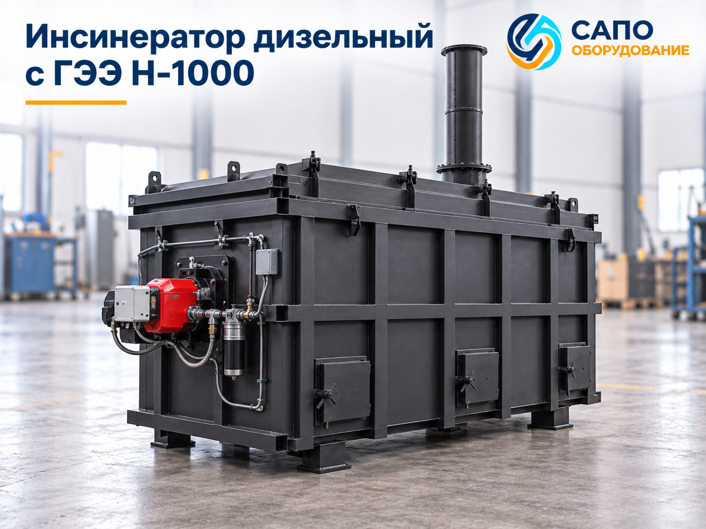 Дизельный инсинератор серии Н-1000