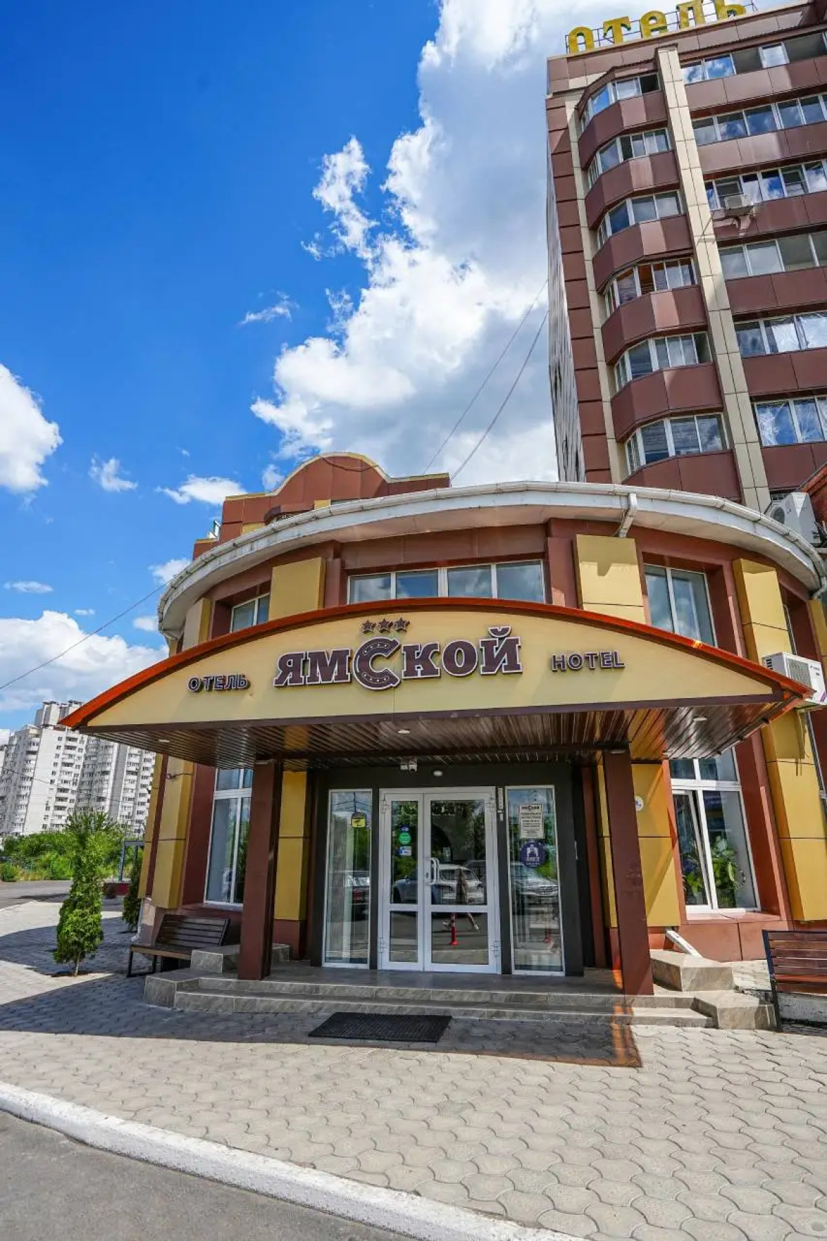 Интерьер отеля Ямской