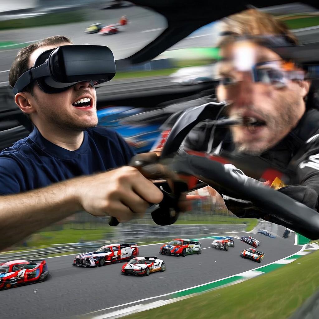 VR-гонки в клубе виртуальной реальности Москвы - максимум адреналина без риска