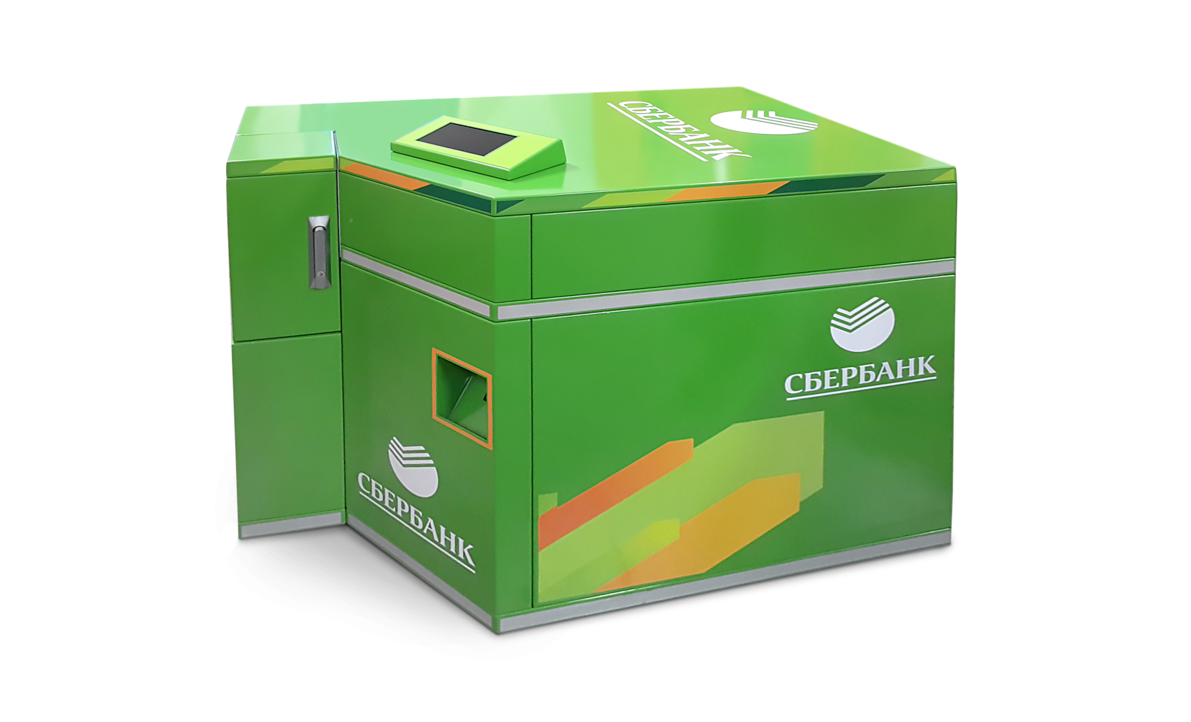 A card vending machine goes to the clients