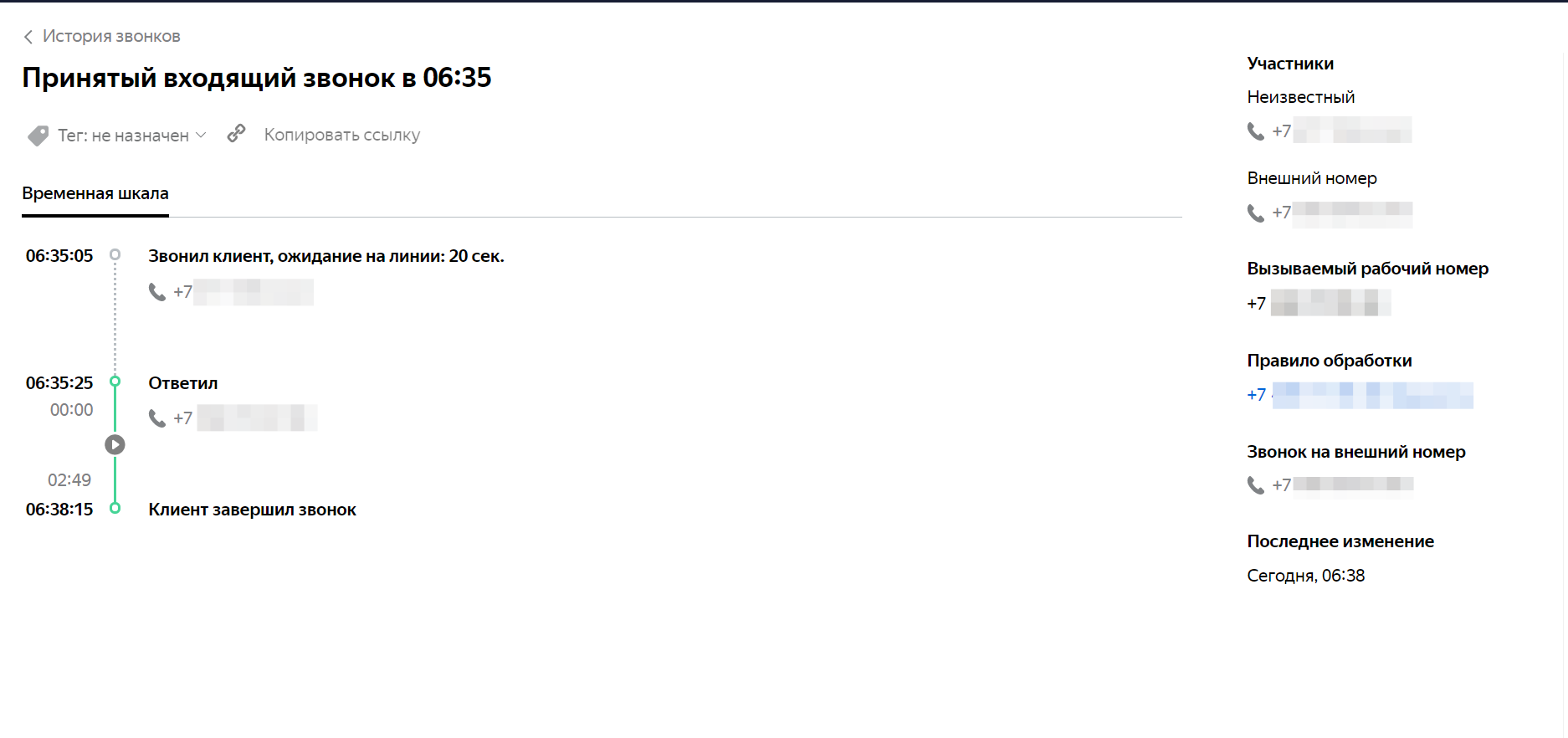 Яндекс.Телефония + Метрика = Колтрекинг