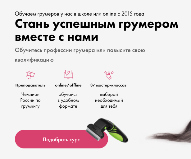 Обучение грумингу в Москве | Онлайн мастер-классы по грумингу |Школа ...